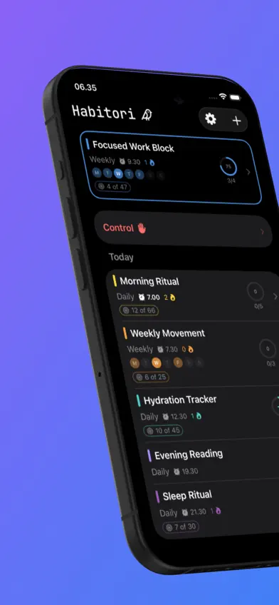 Habitori screenshot 1