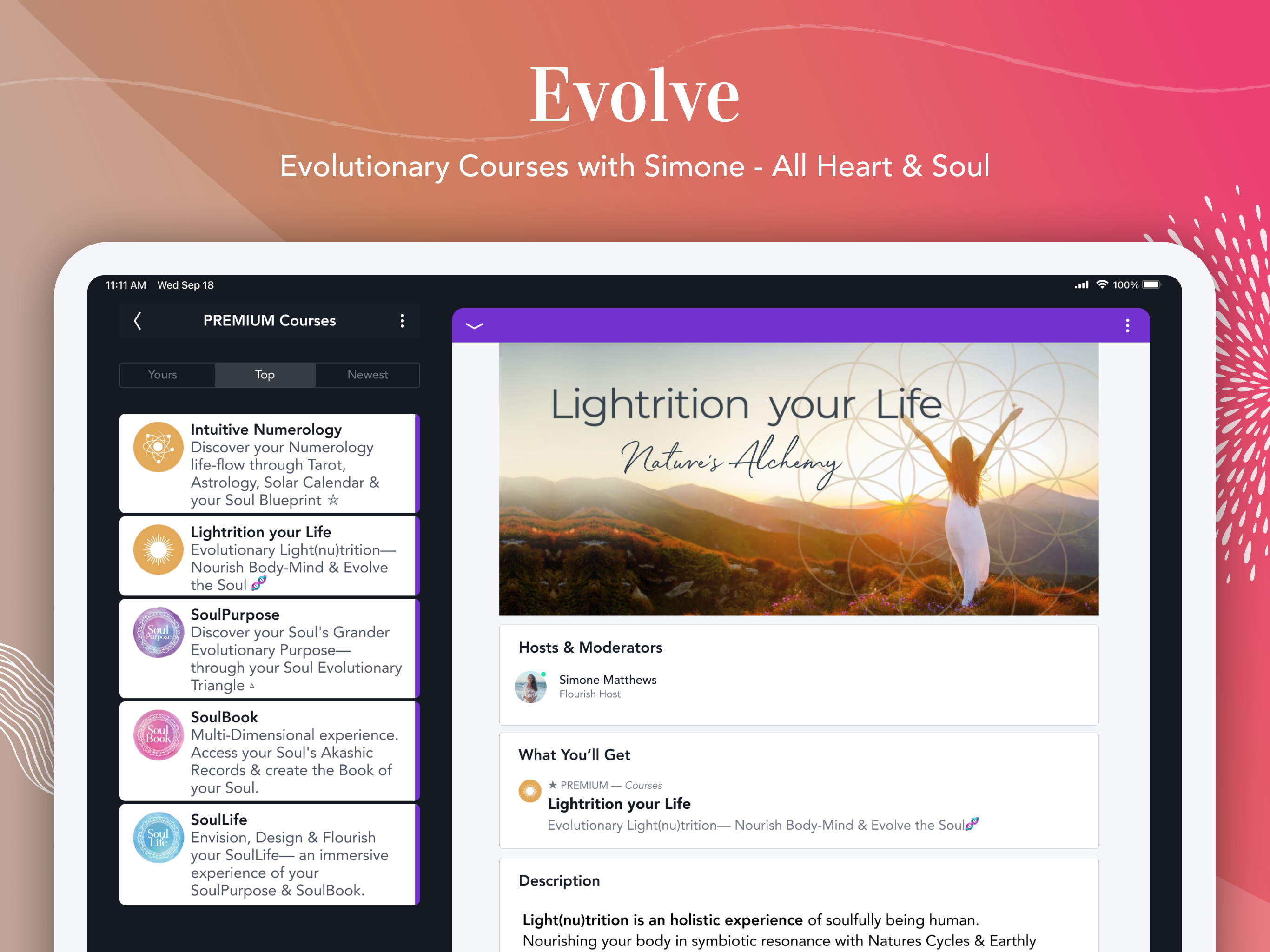 Flourish with Simone screenshot 9