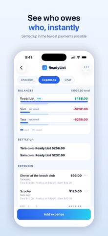 ReadyList: Shared Checklists Screenshot 4 of 5