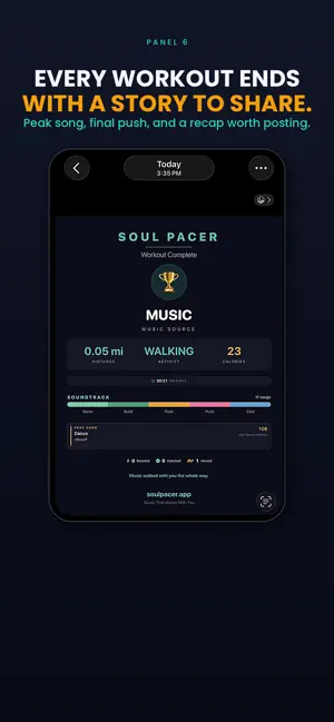 Soul Pacer: BPM Music Workout screenshot 4