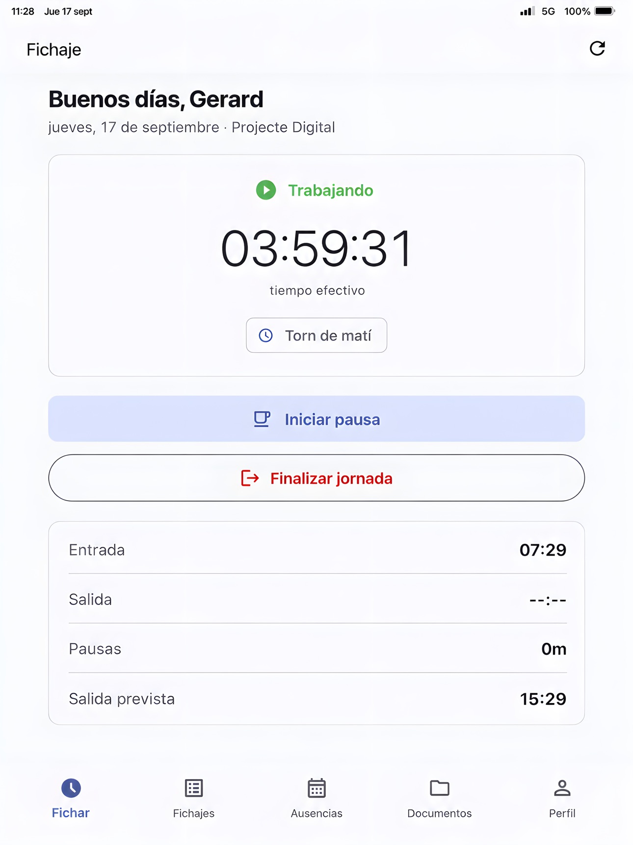 Screenshot 5 of Global Horario