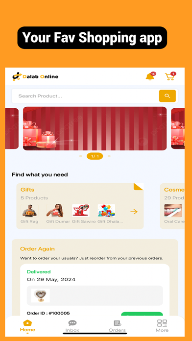 Dalab Online Shopping App Screenshot