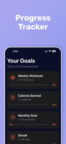 Fit Body Goal Tracker screenshot