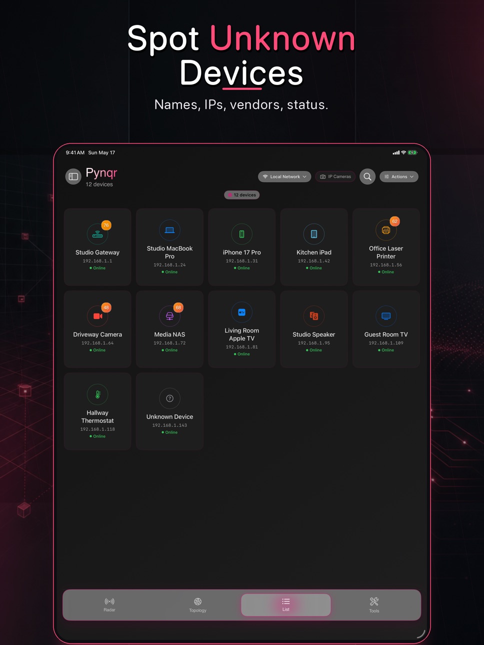 iPad screenshot