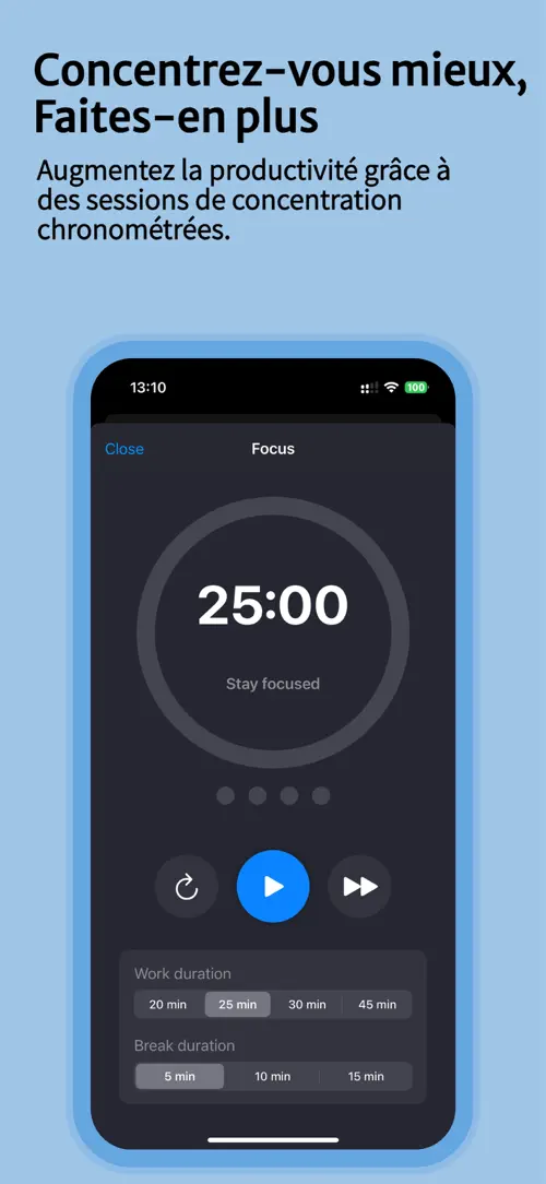 SimplyTask sur iPhone : capture d’écran 4 sur 6