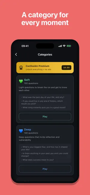 Confesión - Juego de Preguntas screenshot 3