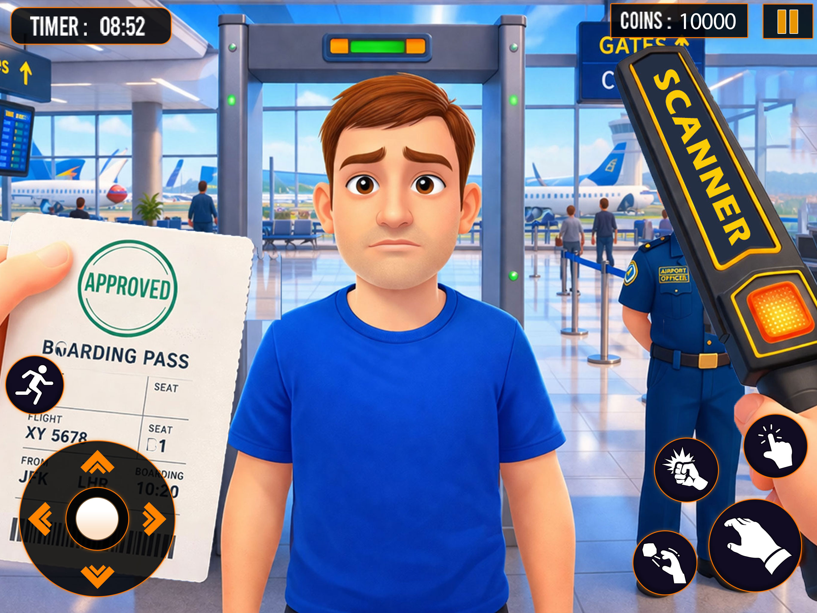 Border Fun Security Police 3D