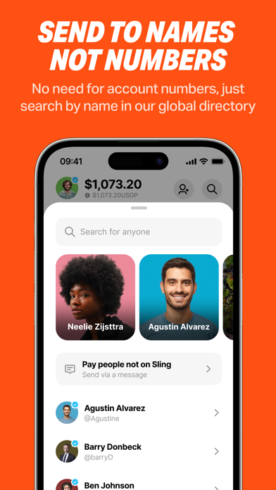 Sling Money - Global Transfers Screenshot