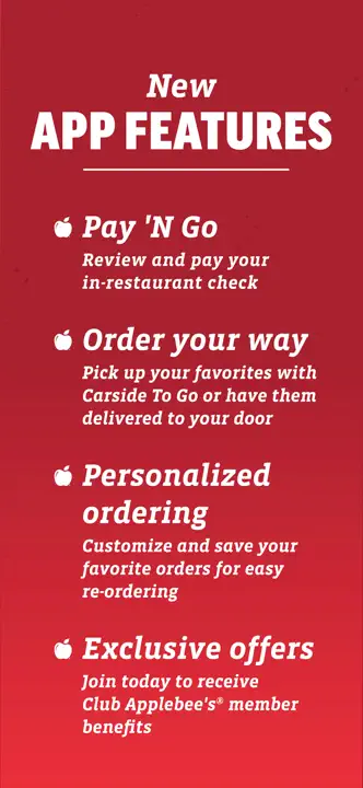 Applebee’s : capture d’écran 2 sur 4