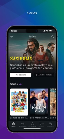 Mediaset Infinity España iPhone screenshot 3