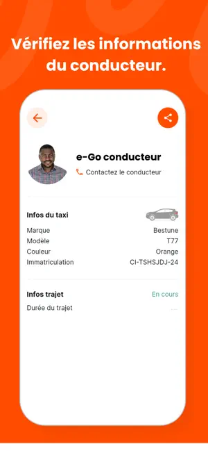 e-Go : Trouvez un Taxi screenshot 4