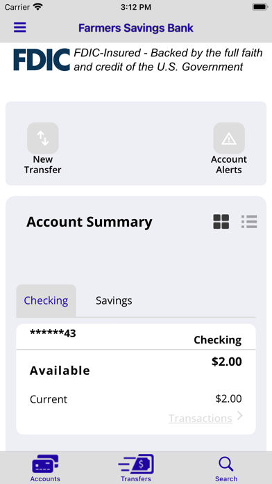 Farmers Savings Bank - Mobile Screenshot