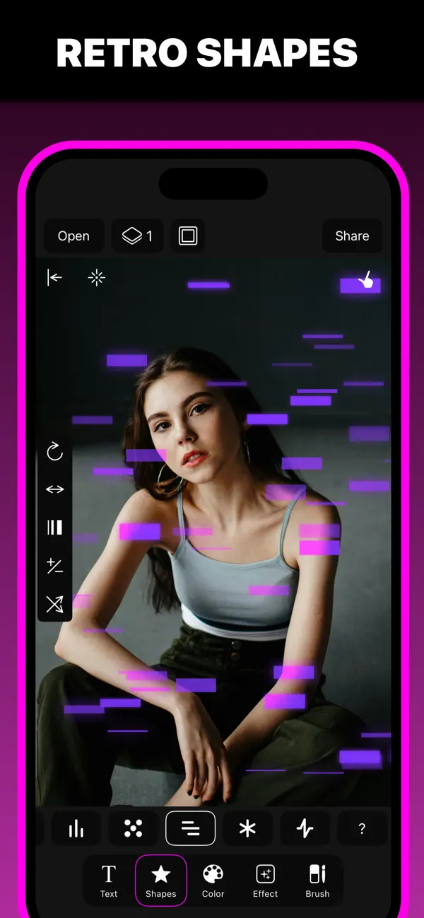 Screenshot #2 pour Neon – Effets photo