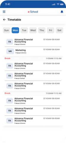 Rosebud School App screenshot