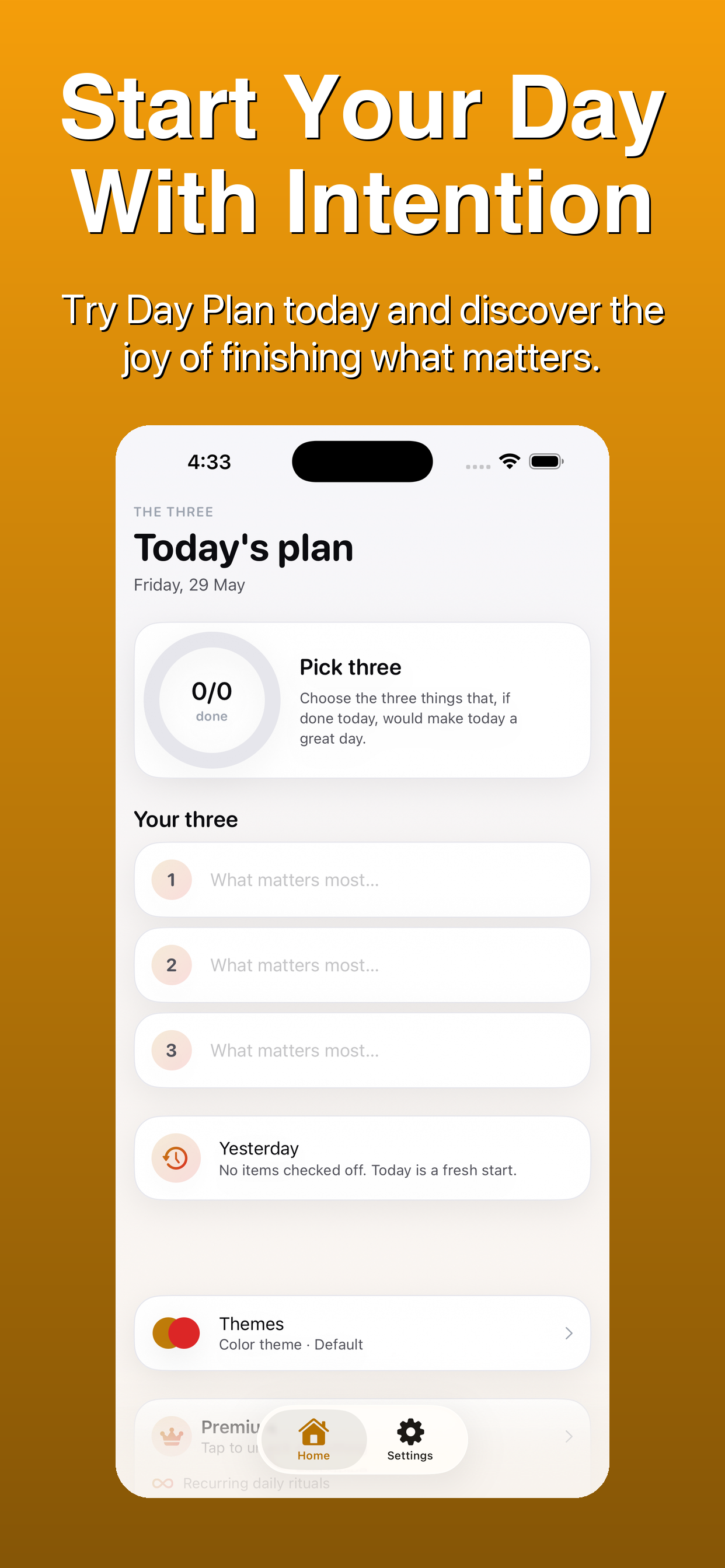 Daily 3 Habit Tracker screenshot 5