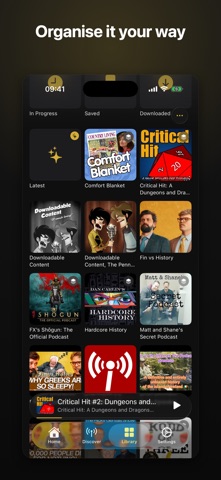 Verbara - podcast player screenshot