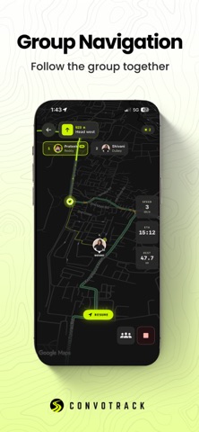 Moto Group Ride — ConvoTrack Screenshot 3 of 5