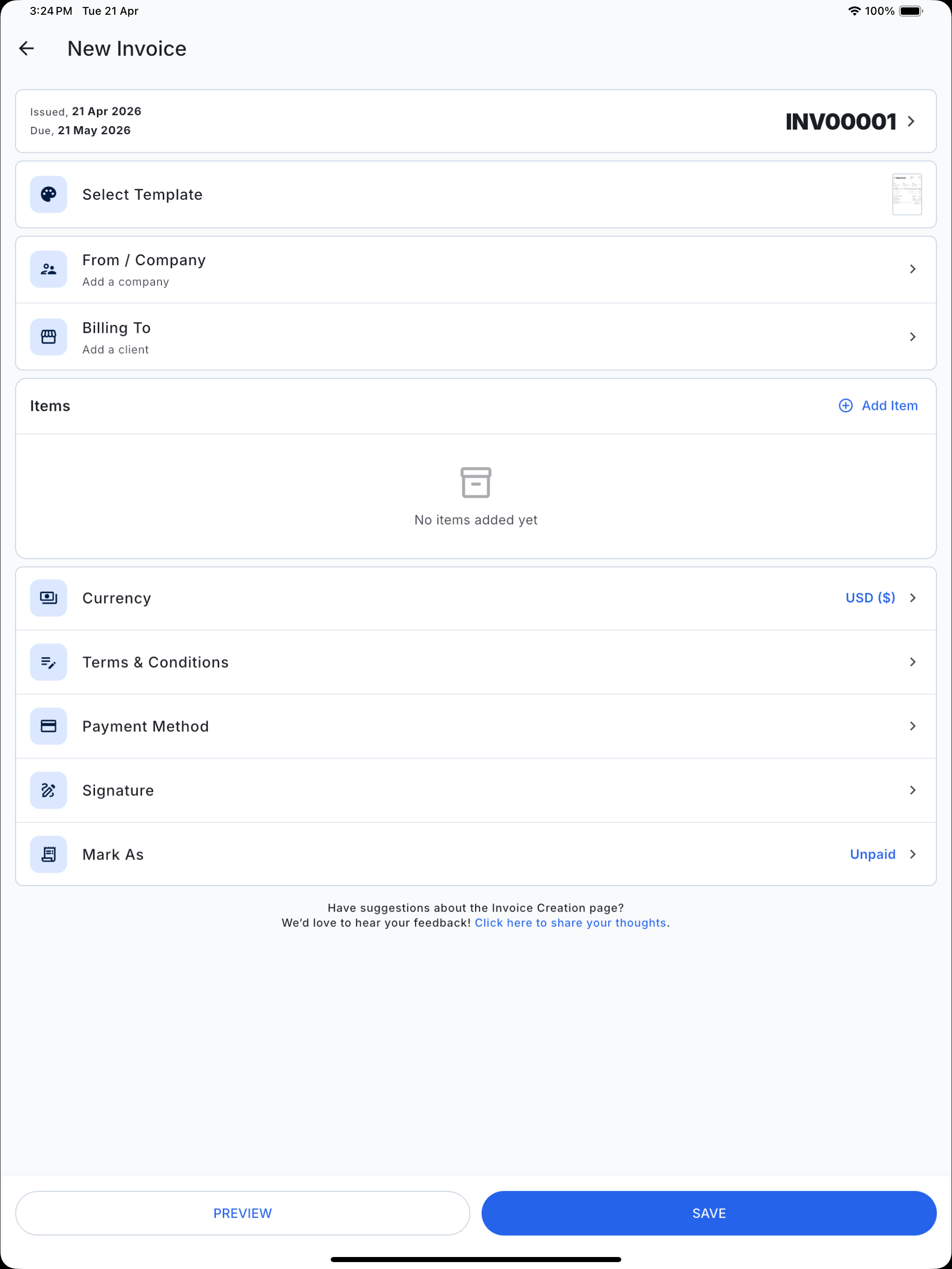 Invoice Master screenshot 10