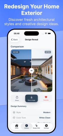 AI Home Exterior Studio screenshot