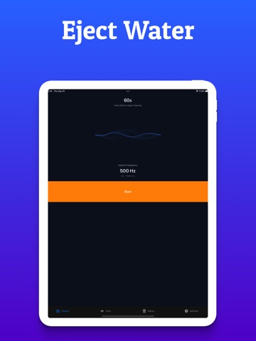 Clear Wave Speaker Cleaner iPad screenshot