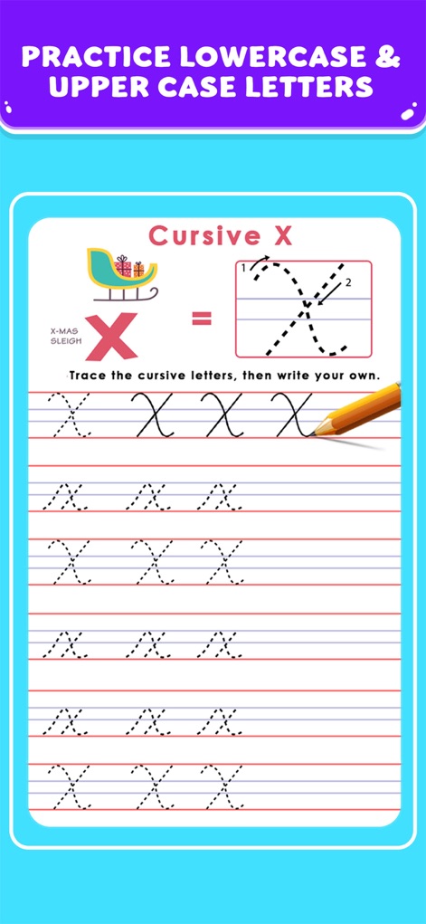 Learn Cursive Writing - Education App | MWM