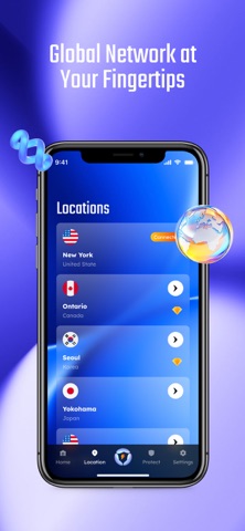 AeroGuard VPN iPhone screenshot