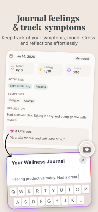 Aurora: Cycle Syncing Wellness Screenshot 7 of 10