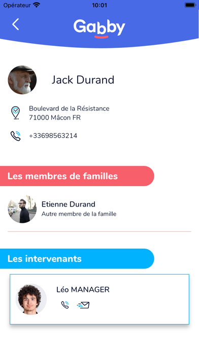 Gabby Partenaire Screenshot