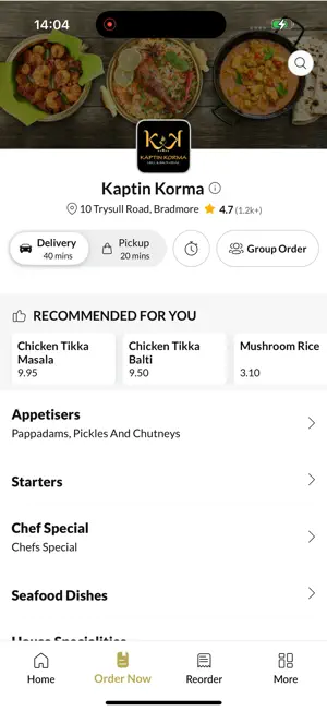 Kaptin Korma screenshot 3