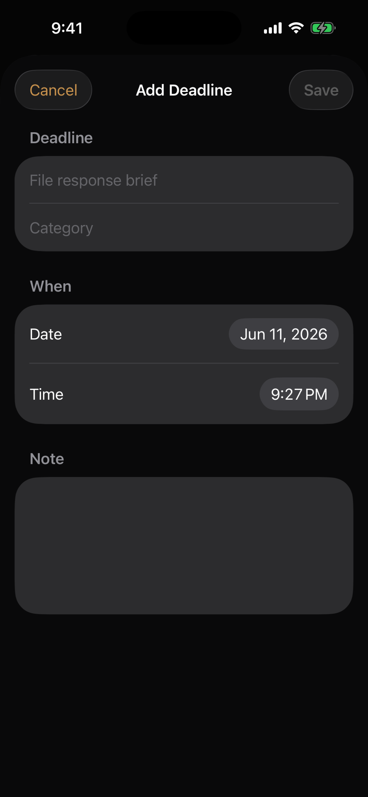 Deadline Countdown: Stay Sharp screenshot 2