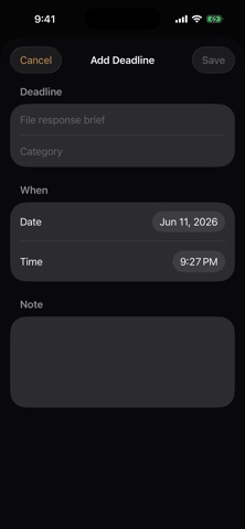 Deadline Countdown: Stay Sharp screenshot