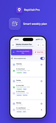 RepVisit Pro – Medical Rep Screenshot 2 of 10