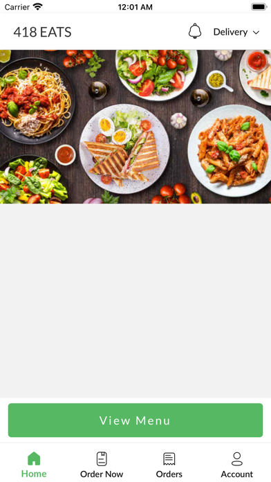 418 EATS Screenshot