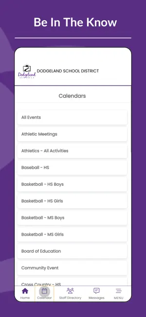 Dodgeland School District screenshot 2