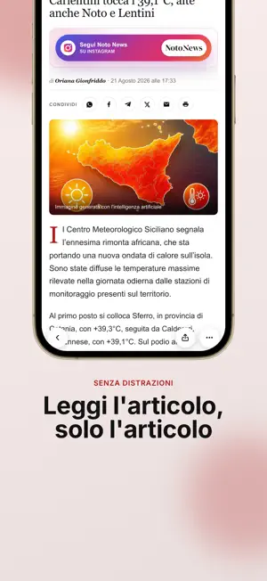 Noto News screenshot 2