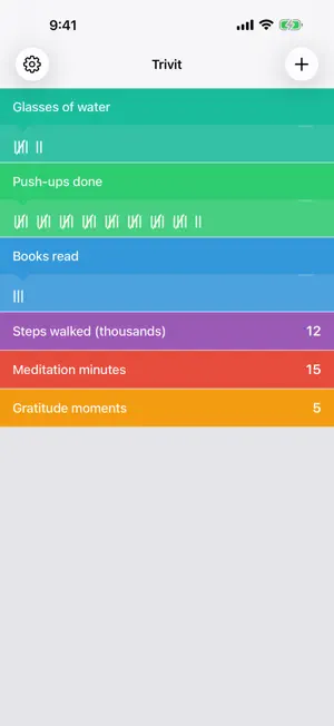 Trivit - Tally Counter screenshot 2