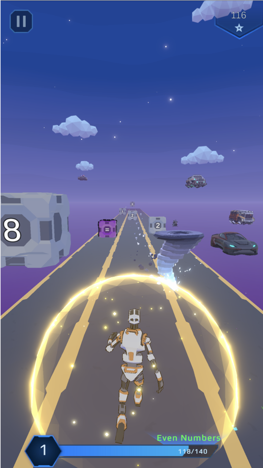 #4. Math Chaser (iOS) By: Filip Jerga