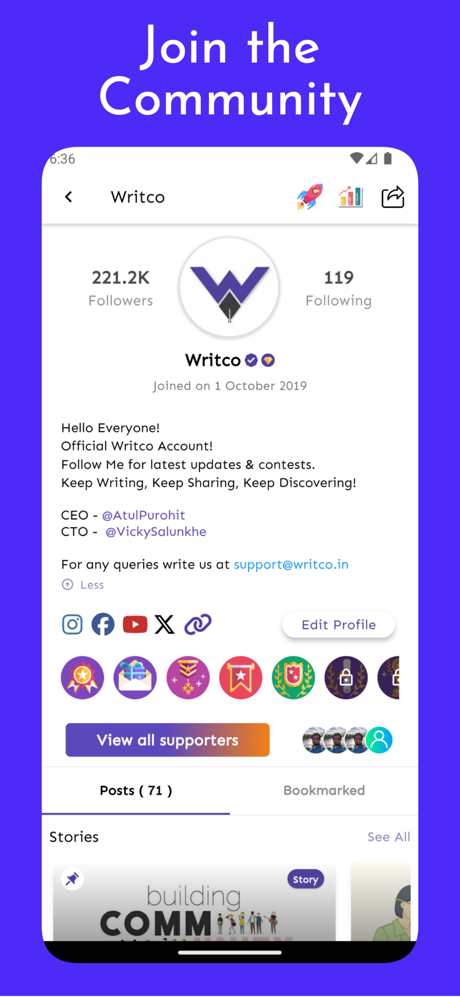 Writco – Write & Publish Books screenshot 3
