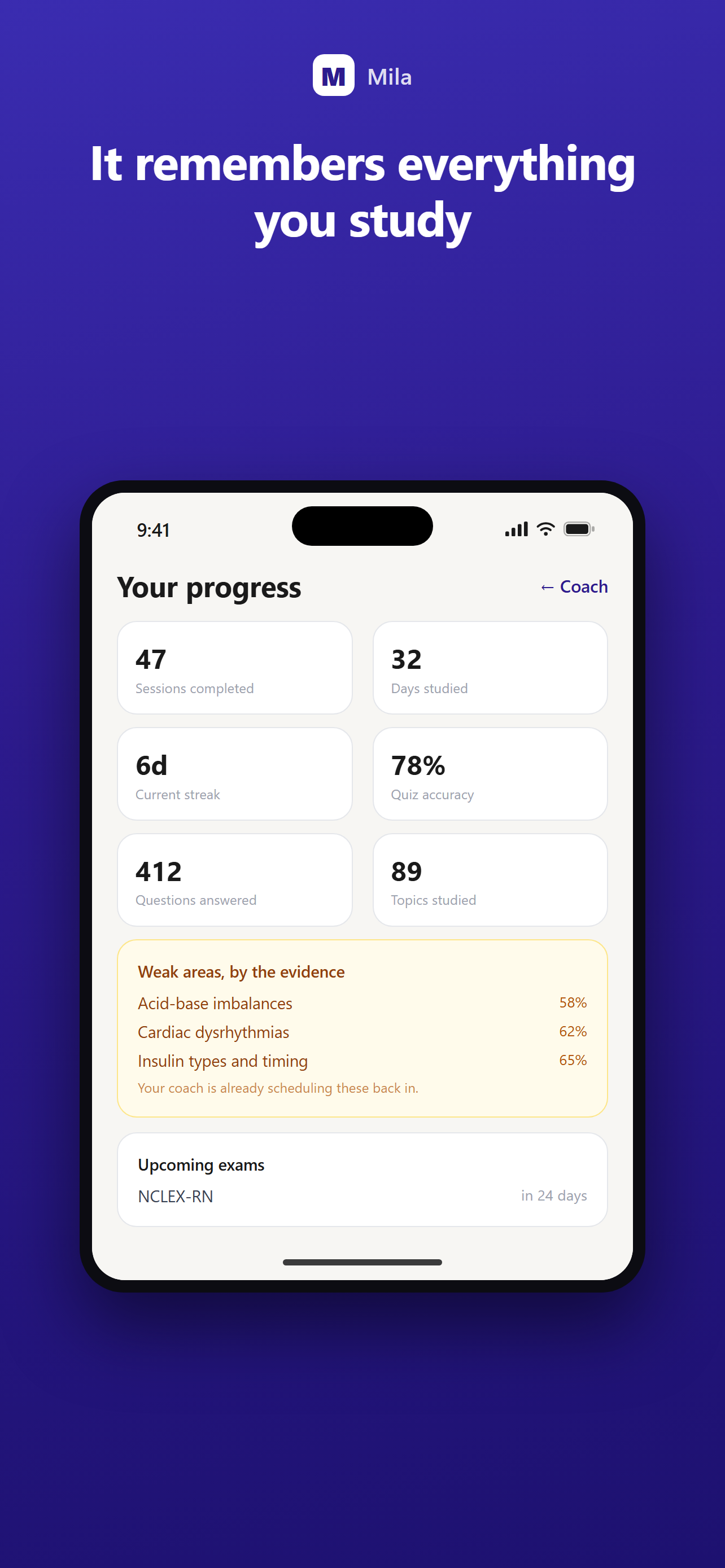 Mila: Nursing Study Coach screenshot 5