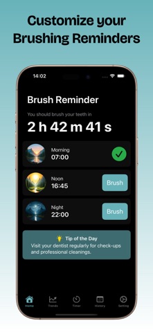 Brush Reminder screenshot