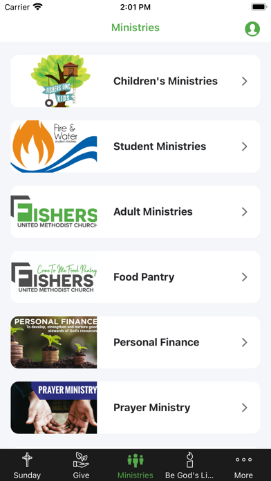 Fishers United Methodist Screenshot