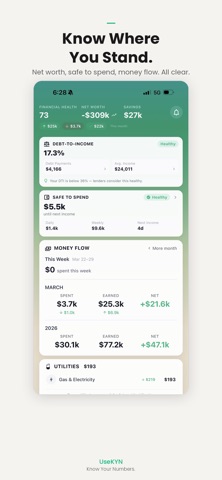 UseKYN:Money Tracker & Planner Screenshot 1 of 8