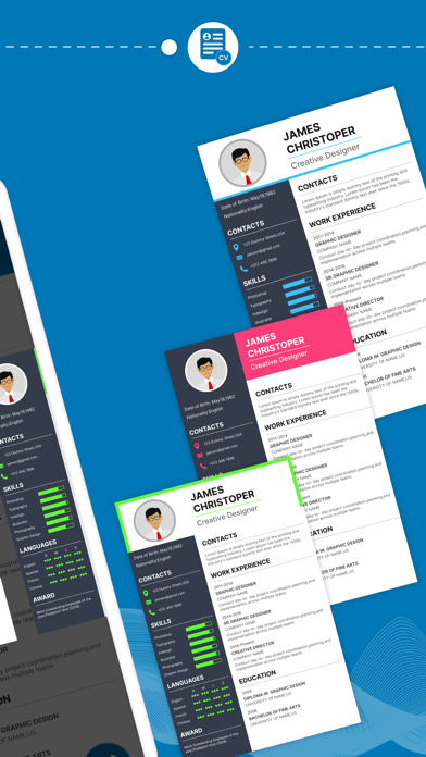 ResumeArt CV Maker Appのおすすめ画像3