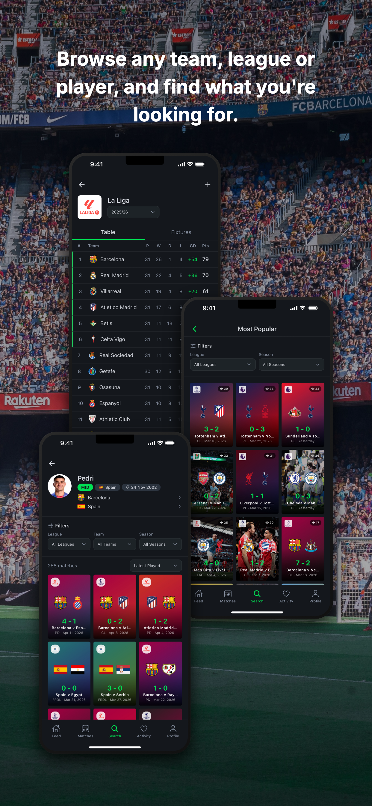 Bookd: The Social Football App screenshot 6