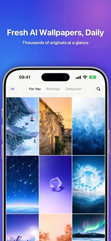 Feishi: AI 4K Wallpapers screenshot 1 of 5