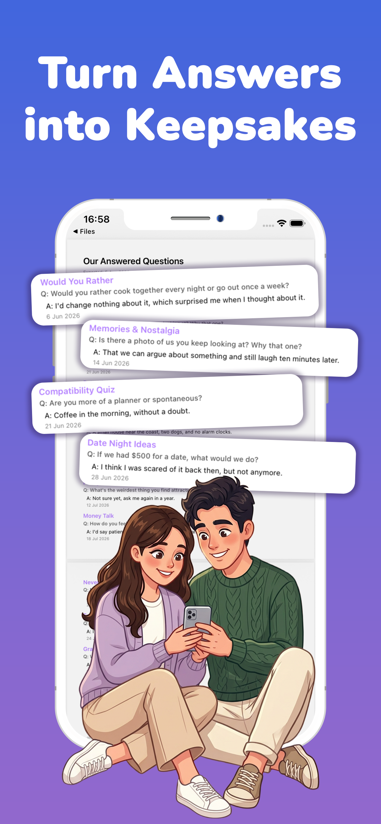 Question Games for Couples screenshot 5