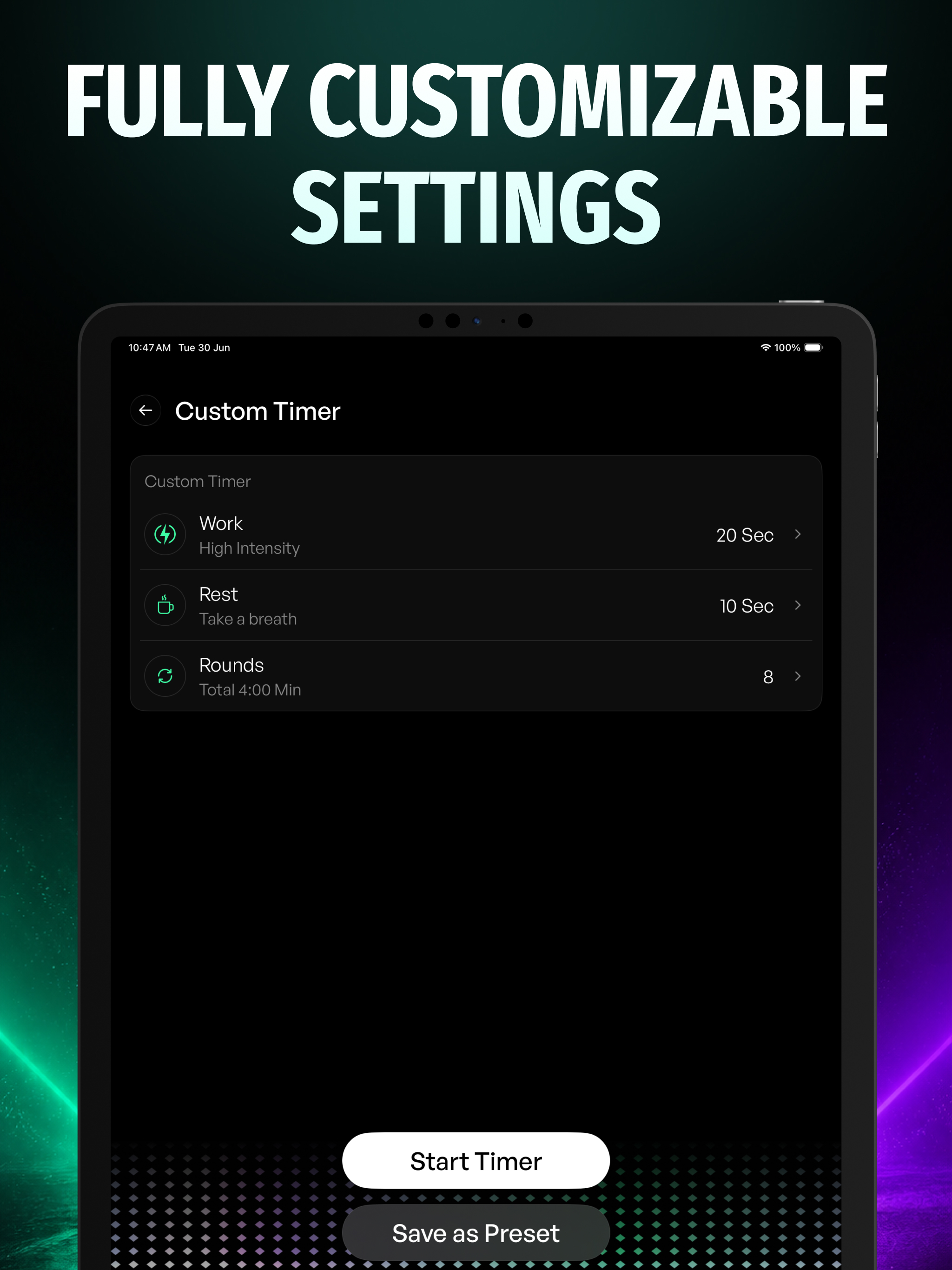 Workout Timer - REPSY screenshot 10