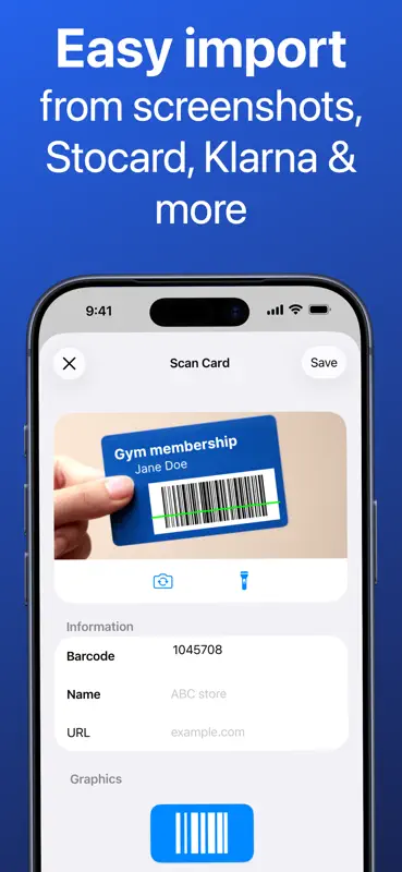 Barcodes: Loyalty Card Wallet screenshot 5 of 5