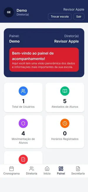 GE - Gestão Escolar screenshot 3