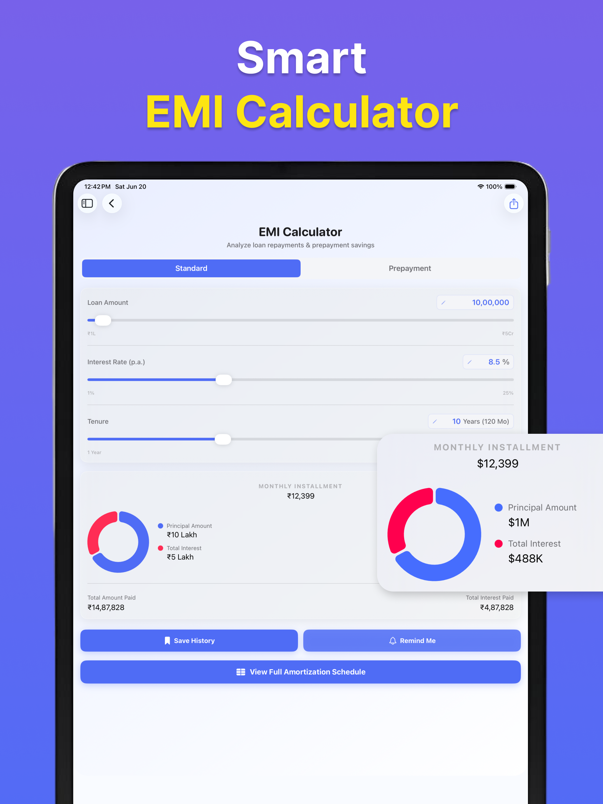 Finance Calculator: EMI & SIP screenshot 12